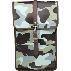 Rains BACKPACK Plecak brown. Pomarańczowe plecaki damskie marki Rains, bez wzorów. Za 399,00 zł.
