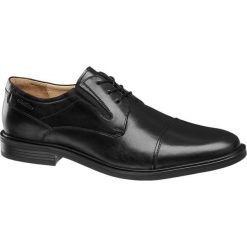 Eleganckie buty męskie Gallus czarne. Czarne buty wizytowe męskie marki Gallus, ze skóry, na sznurówki. Za 219,90 zł.