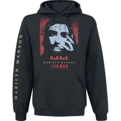 Marilyn Manson Rebel Bluza z kapturem czarny. Czarne bluzy męskie marki Marilyn Manson, l, z nadrukiem, z kapturem, bez rękawów, z kapturem. Za 164,90 zł.