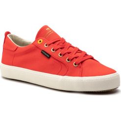 Tenisówki SCOTCH & SODA - Abra 18839521 Red Hawaii S501. Czerwone półbuty męskie Scotch & Soda, bez wzorów, z gumy, eleganckie, bez zapięcia. W wyprzedaży za 199,00 zł.