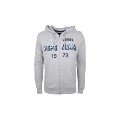 Bluzy Pepe jeans PM581495 / Ocaba. Szare bluzy męskie Pepe Jeans, m, bez wzorów, z jeansu, bez kołnierzyka, bez rękawów, bez kaptura. Za 169,00 zł.