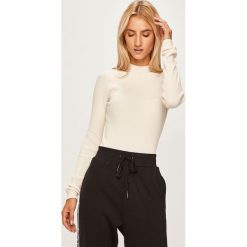 Calvin Klein Jeans - Sweter. Niebieskie swetry damskie Calvin Klein Jeans, s, bez wzorów, z elastanu, bez rękawów, bez kaptura. Za 339,90 zł.