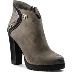 Botki EVA MINGE - Agueda 2J 17SM1372218EF 409. Szare botki damskie skórzane marki Eva Minge. W wyprzedaży za 249,00 zł.