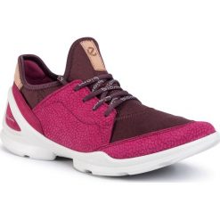 Półbuty ECCO - Biom Street W 84183351760 Sangria/Fig. Różowe półbuty damskie ecco, na co dzień, bez wzorów, ze skóry ekologicznej, sportowe, na niskim obcasie, bez zapięcia. Za 649,00 zł.
