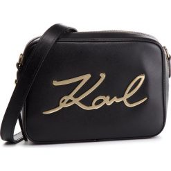 Torebka KARL LAGERFELD - 86KW3033 Black/Gold. Czarne torebki klasyczne damskie marki KARL LAGERFELD, ze skóry, bez dodatków. Za 1129,00 zł.