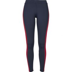 Urban Classics Ladies Side Stripe Leggings Legginsy granatowy/biały/czerwony. Czerwone legginsy marki Urban Classics, xl, w paski. Za 54,90 zł.