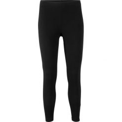 Legginsy w prążek bonprix czarny. Czarne legginsy damskie bonprix, bez wzorów. Za 39,99 zł.