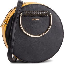 Torebka MONNARI - BAG3440-020 Black. Żółte torebki klasyczne damskie Monnari, bez wzorów, ze skóry ekologicznej, klasyczne, na ramię, bez dodatków. W wyprzedaży za 199,00 zł.