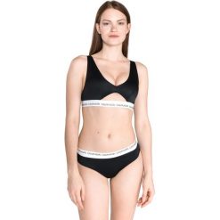 Calvin Klein High Apex Górna część stroju kąpielowego Czarny. Czarne stroje kąpielowe damskie Calvin Klein, l, bez wzorów, z elastanu. Za 214,95 zł.