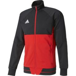 Bluzy męskie: Adidas Bluza dresowa męska Tiro 17 czerwono-czarna r. XL (BQ2596)