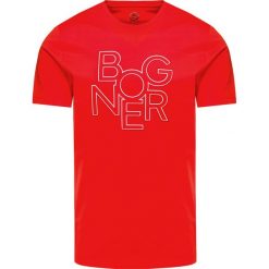 T-shirt BOGNER ROC. Niebieskie t-shirty męskie Bogner, bez wzorów, z bawełny, z okrągłym kołnierzem. Za 400,00 zł.