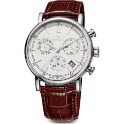 Zegarek Swiza Zegarek męski Alza Chrono SST biało-brązowy (WAT.0153.1001). Białe zegarki męskie marki Swiza. Za 1120,00 zł.