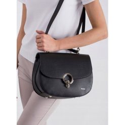 Kuferek damski listonoszka Rovicky 1347 czarny - Czarny. Czarne kuferki damskie ROVICKY, bez wzorów, ze skóry ekologicznej, eleganckie, bez dodatków. Za 129,99 zł.