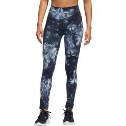 Adidas Performance Legginsy Czarny Niebieski. Niebieskie spodnie damskie adidas Performance, xs, bez wzorów, z elastanu. Za 283,95 zł.