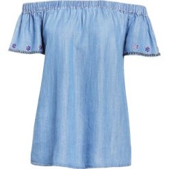 Bluzki damskie: True Religion CARMEN Bluzka vintage blue