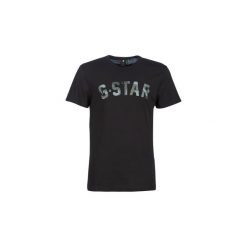 T-shirty z krótkim rękawem G-Star Raw GRAPHIC 10. Czarne t-shirty męskie G-Star RAW, s, bez wzorów, retro, bez kołnierzyka, krótkie. Za 126,70 zł.