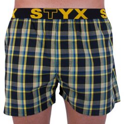 Styx Szorty Męskie L Żółte. Żółte bokserki męskie Styx, m, bez wzorów. Za 58,00 zł.
