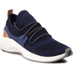 Sneakersy TIMBERLAND - Flyroam Go Knit Chuk A1S1K Black Iris. Niebieskie sneakersy damskie Timberland, ze skóry. W wyprzedaży za 379,00 zł.