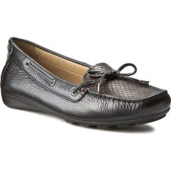 Mokasyny GEOX - D Grin A D5442A 0FI46 C9999 Czarny. Czarne mokasyny damskie marki Geox, ze skóry ekologicznej. W wyprzedaży za 249,00 zł.