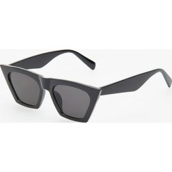 Okulary przeciwsłoneczne - Czarny. Czarne okulary przeciwsłoneczne damskie aviatory Reserved. Za 39,99 zł.