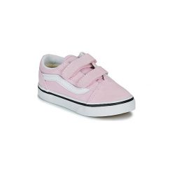 Buty Dziecko Vans TD OLD SKOOL V. Różowe trampki dziewczęce Vans, bez wzorów, bez zapięcia. Za 179,00 zł.