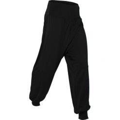 Spodnie "wellness" haremki, długie, Level 1 bonprix czarny. Czarne bryczesy damskie bonprix, na fitness i siłownię. Za 74,99 zł.