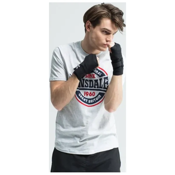 Lonsdale Koszulka Ss Richborne , biały, rozmiar L. Białe koszulki męskie Lonsdale, s, z nadrukiem, z bawełny, bez kołnierzyka, bez rękawów. W wyprzedaży za 39,99 zł.