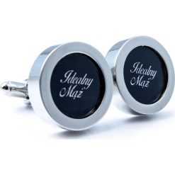 Spinki do mankietów - Idealny Mąż U207. Spinki do mankietów męskie Modini Moda Męska, ze stali. W wyprzedaży za 60,75 zł.