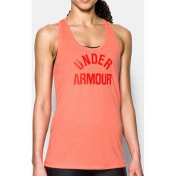 Topy sportowe damskie: Under Armour Koszulka damska Threadborne Train WM Tank łososiowa r. M (MSV 1290612-404-M)