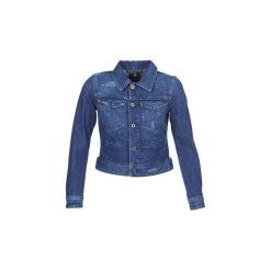 Kurtki jeansowe G-Star Raw D-STAQ DC DNM. Niebieskie kurtki damskie G-Star RAW, s, bez wzorów, z jeansu, retro, bez kaptura. Za 395,40 zł.
