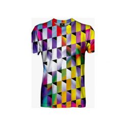 Galaxy OpArt men's t-shirt. T-shirty męskie Mars from venus, s, bez wzorów, bez kołnierzyka. Za 84,50 zł.