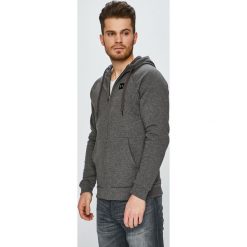 Under Armour - Bluza. Zielone bluzy męskie Under Armour, s, z nadrukiem, z bawełny, z kapturem, bez rękawów, z kapturem. Za 249,90 zł.