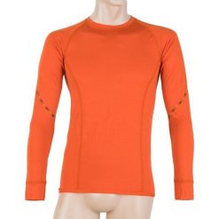 Sensor Merino Air Bluzka Teroaktywna Męska Orange Xxl. Pomarańczowe koszulki męskie termoaktywne Sensor, xxl, bez wzorów, z wełny, z długim rękawem. W wyprzedaży za 199,00 zł.