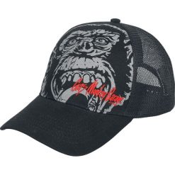 Gas Monkey Garage Go Big Or Go Home Czapka Trucker Cap czarny. Czarne czapki damskie Gas Monkey Garage, z nadrukiem, z tworzywa sztucznego. Za 79,90 zł.