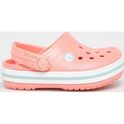 Crocs - Sandały dziecięce. Pomarańczowe sandały dziewczęce Crocs, z gumy. W wyprzedaży za 119,90 zł.