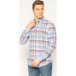 Koszula Polo Ralph Lauren Classics 710795470. Niebieskie koszule męskie Polo Ralph Lauren, m, bez wzorów, z bawełny, casualowe, polo, bez rękawów. W wyprzedaży za 369,00 zł.