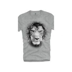 T-shirt UNDERWORLD Ring spun cotton Lion. Białe t-shirty męskie Underworld, s, z nadrukiem, z bawełny, bez kołnierzyka. Za 69,99 zł.