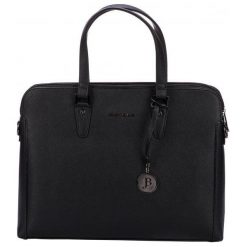 Justbag Torebka Damska Czarna. Czarne torebki klasyczne damskie Justbag, bez wzorów, biznesowe, bez dodatków. W wyprzedaży za 199,00 zł.