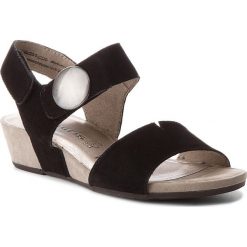 Rzymianki damskie: Sandały TAMARIS – 1-28216-20 Black Suede 004