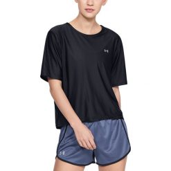 Under Armour Armour Sport Koszulka Czarny. Czarne topy damskie Under Armour, l, bez wzorów, z elastanu, z krótkim rękawem. Za 188,95 zł.