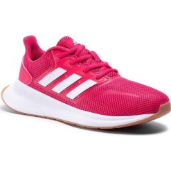 Buty adidas - Runfalcon K FW4804 Reamag/Cwhite/Grethr. Różowe buty sportowe damskie Adidas, bez wzorów, z tworzywa sztucznego, sportowe, do biegania. Za 169,00 zł.