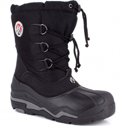 Kozaki zimowe "Annita" w kolorze czarnym. Czarne buty zimowe męskie marki Kimberfeel, na zimę, z materiału. W wyprzedaży za 181,95 zł.