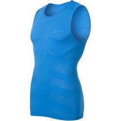 Odlo Koszulka męska Singlet crew neck Evolution Cool niebieska r. S (182012). Niebieskie podkoszulki męskie marki Odlo, m. Za 59,22 zł.