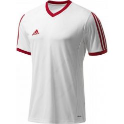 Koszulki sportowe męskie: Adidas Koszulka piłkarska męska Tabela 14 biało-czerwona r. M (F50273)