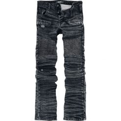 Rock Rebel by EMP Johnny Jeansy czarny. Czarne jeansy męskie z dziurami marki Rock Rebel by EMP. Za 244,90 zł.