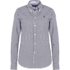 Polo Ralph Lauren GINGHAM SLIM FIT Koszula black/white. Szare koszulki polo damskie marki U.S. Polo, s, z bawełny, casualowe, z klasycznym kołnierzykiem, z długim rękawem. Za 419,00 zł.