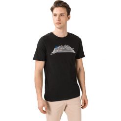 Jack & Jones Dutch Koszulka Czarny. Czarne podkoszulki męskie Jack & Jones, xxl, z nadrukiem, z bawełny, bez kołnierzyka, z krótkim rękawem, krótkie. Za 56,95 zł.