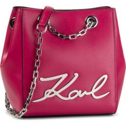 Torebka KARL LAGERFELD - 96KW3028 Orchid. Różowe torebki klasyczne damskie KARL LAGERFELD, bez wzorów, ze skóry, klasyczne, bez dodatków. Za 1289,00 zł.