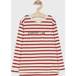 Blukids - Longsleeve dziecięcy 104-134 cm. Czerwone t-shirty chłopięce Blukids, z nadrukiem, z bawełny, z długim rękawem. W wyprzedaży za 29,90 zł.