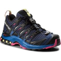 Buty SALOMON - Xa Pro 3D W 400900 20 V0 Medieval Blue/Surf The Web/Pink Yarrow. Niebieskie buty do biegania damskie Salomon, z materiału. W wyprzedaży za 379,00 zł.